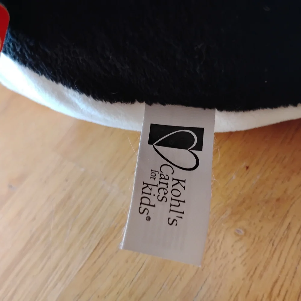 Kohl's Plush Penguin Toy - Black, White & Orange